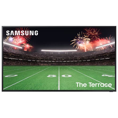 Samsung The Terrace 65" LST7D Series 4K UHD HDR QLED 120Hz Outdoor Tizen OS Smart TV (QN65LST7DAFXZC) - 2024 - Great for Gaming