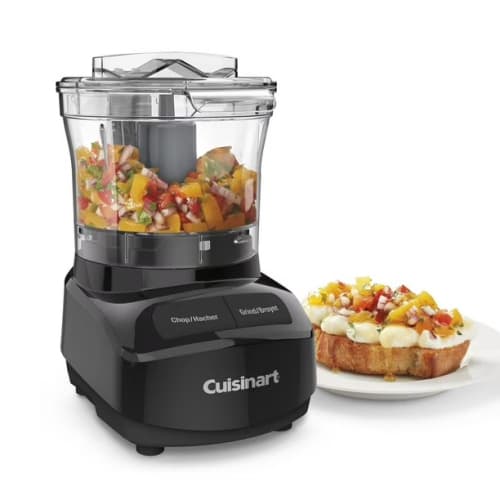 Cuisinart 3-Cup Mini Chopper, Cuisinart 3-Cup Mini Chopper with Chop or grind button controls