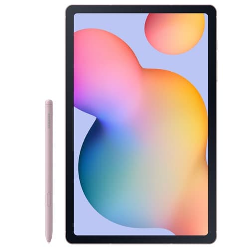 Refurbished (Fair) - Samsung Galaxy Tab S6 Lite 10.4" 128GB Android Tablet with Exynos 1280 - Pink