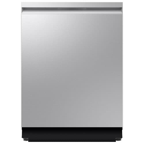 Samsung 24" 38dB Smart Top-Control AI StormWash Auto Release Dishwasher with Third Rack ENERGY STAR (DW90F89T0USRAA) - SS