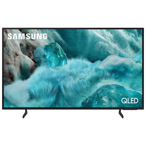 Samsung 55" Q7F Series 4K UHD HDR QLED Tizen Smart TV (QN55Q7FAAFXZC) - 2025 - Great for Gaming & Streaming