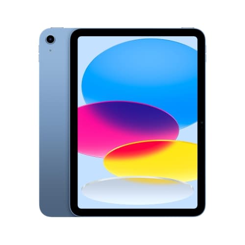 Apple iPad 11-inch: A16 chip, 11-inch Model, Liquid Retina Display, 128GB, Wi-Fi 6, 12MP Front/12MP Back Camera, Touch ID, All-Day Battery Life - Blue