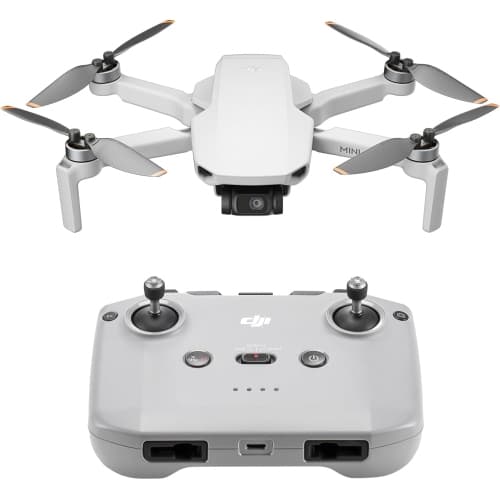 Open Box - DJI Mini 4K Drone with 4K UHD Camera, Under 249g with 3-Axis Gimbal Stabilization