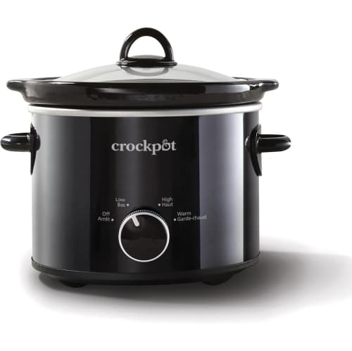 Crock-Pot 2-Qt Classic Slow Cooker, Small Slow Cooker, Black