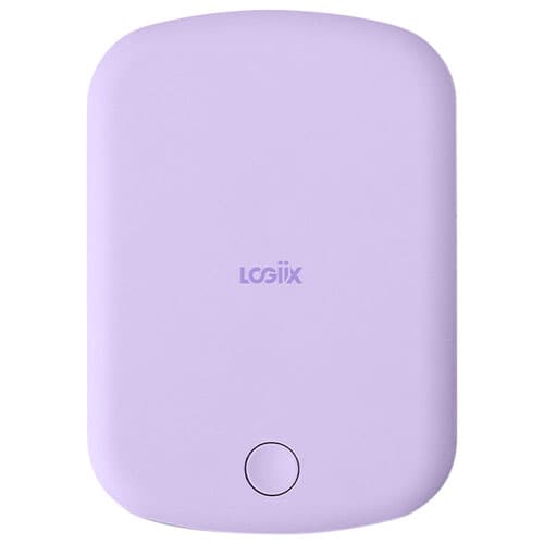 LOGiiX Vibrance Piston Power 5000 mAh Power Bank with MagSafe - Lavender