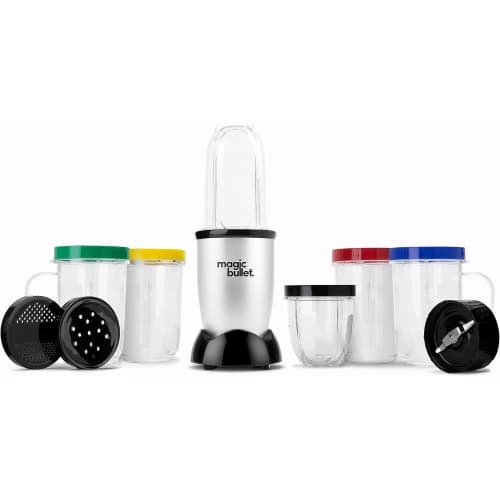 Magic Bullet Blender Mixer & Mini-Food Processor In-One - Silver