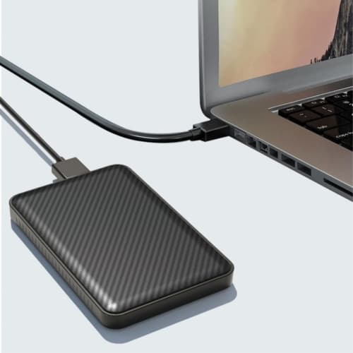 750 GB External Mobile Hard Drive - USB 3.0 2.5-inch Portable Hard Drive Ultra-thin External Hard Drive 5Gbps High Speed ​​Hard Drive Suitable for PC, Laptop