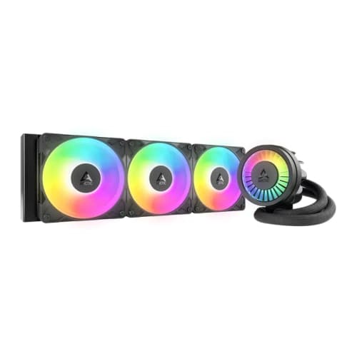 Arctic Liquid Freezer III Pro 360 A-RGB AIO CPU Water Cooler (Intel & AMD), New Silent & Powerful VRM Fan, Improved Radiator, Efficient PWM Pump (Black)