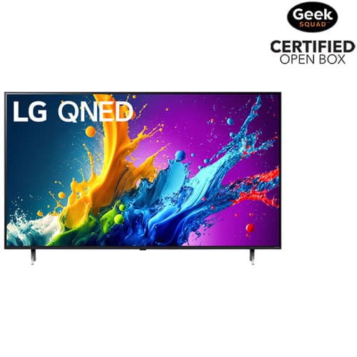 Open Box - LG 86" 4K UHD HDR QNED webOS Smart TV (86QNED80TUC) - 2024 - Great for Streaming & Gaming