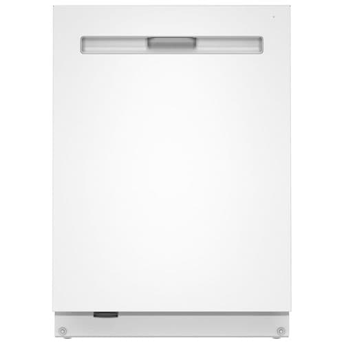 Maytag 24" 47dB Front-Control Stainless Steel Tub Dishwasher with Third Rack (MDPS7024SW) - White