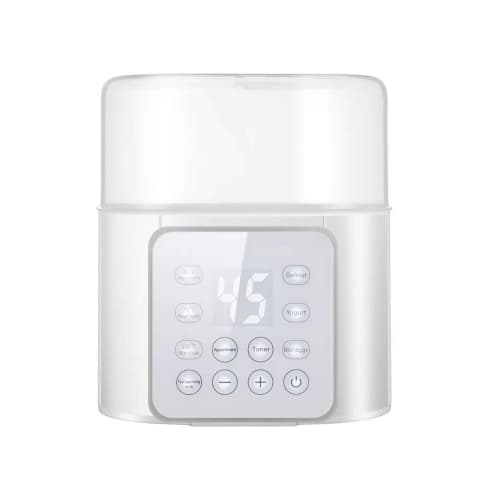 2-in-1 Bottle Warmer for Milk with Disinfect Function Food Warmer Bottle Sterilizer with LCD Display