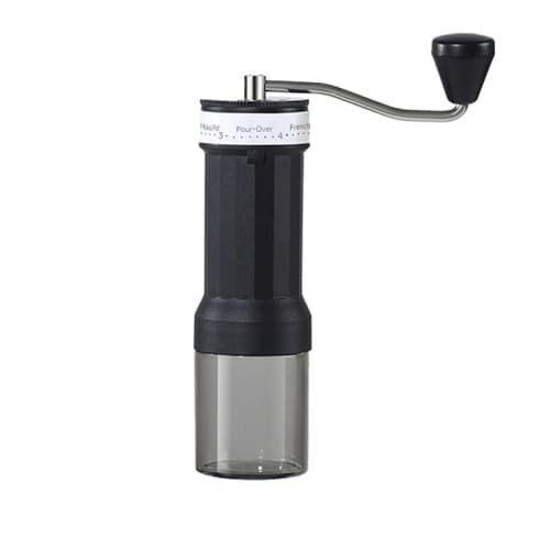 Portable hand-grinded coffee bean grinder High-efficiency portable manual coffee grinder [40 gears external adjustment]