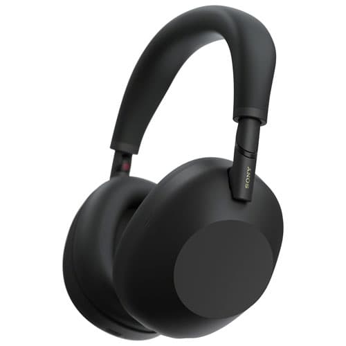 Sony WH-1000XM6 Over-Ear Noise Cancelling Bluetooth Headphones - Black