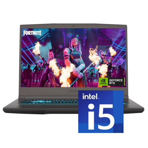 MSI Thin15 15.6” FHD 144Hz Gaming Laptop - Black (Intel i5-12450H/2TB PCIe SSD/64GB RAM/NVIDIA GeForce RTX 2050/Win 11 Home)