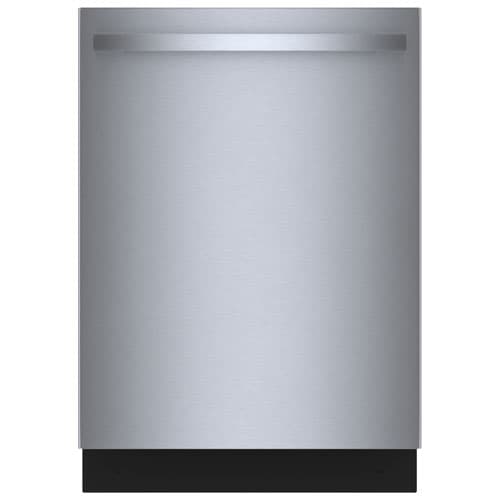 Bosch 800-Series 24" 42dB Built-In Dishwasher w/ Stainless Steel Tub & Third Rack (SHX78DM5N) - Stainless