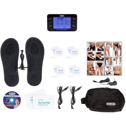 DR-HO'S Pain Therapy System Pro Essential Package - TENS Machine, EMS, AMP, TENS Unit Muscle Stimulator