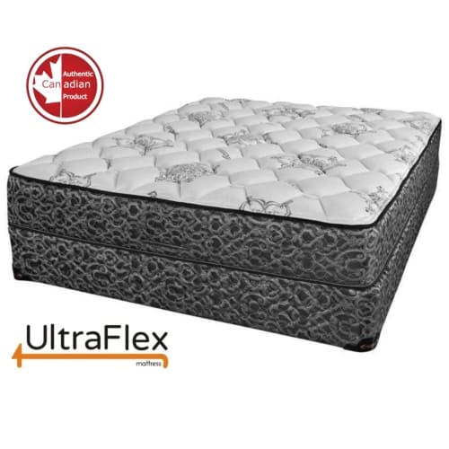 UltraFlex DESIRE- Orthopaedic Inner-Spring, CertiPUR-US® Certified Foam Encased, Eco-friendly Hybrid Mattress (Made in Canada)- Double/Full Size