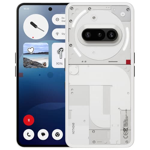 Nothing Phone (3a) 128GB - White - Unlocked - Only at Best Buy