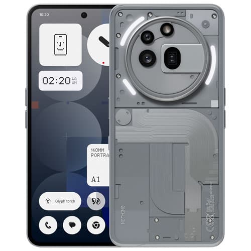 Nothing Phone (3a) Pro 256GB - Silver - Unlocked - Only at Best Buy