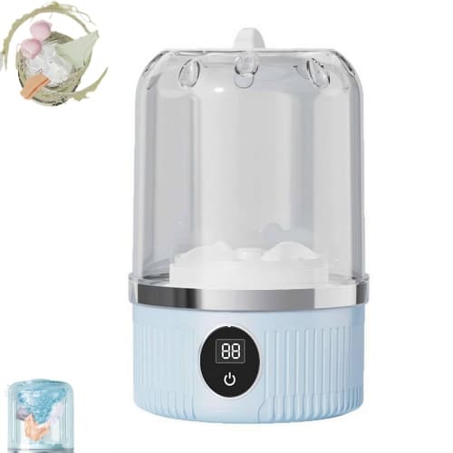 Myacuc Portable Washer with Bulky Cycle - Blue