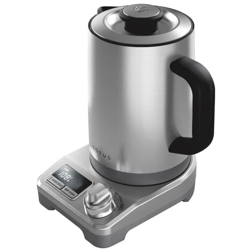 Lotus Precise Temperature Electric Kettle - 1.5L - Stainless Steel