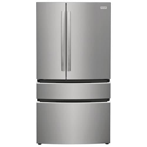 Open Box - Frigidaire Gallery 36" 22.1 Cu. Ft. French Door Refrigerator w/ Water Dispenser- Stainless - Scratch & Dent