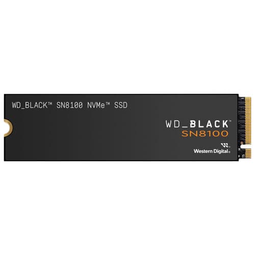 WD_Black SN8100 Gen5 4TB NVMe PCI-e Internal Solid State Drive (WDBCMT0040BNC-WRSN)