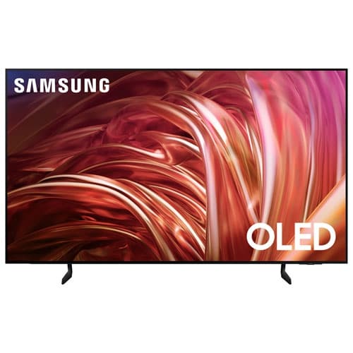 Refurbished (Excellent) - Samsung 55" 4K HDR OLED 120Hz Tizen Smart TV (QN55S85DAEXZC) - 2024 **LOCAL TORONTO DELIVERY ONLY*
