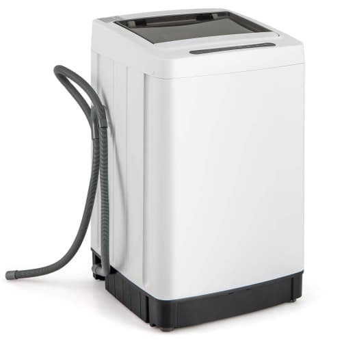 Costway Compact / Portable Washer with Steam - Grey