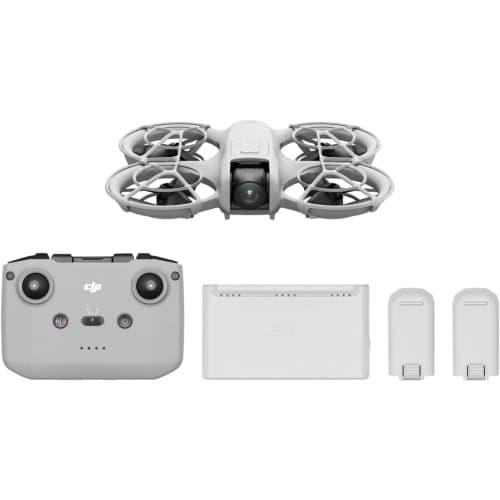 DJI Neo Fly More Combo, Mini Drone with 4K UHD Camera for Adults, 135g Self Flying Drone that Follows You, Palm Takeoff, Subject Tracking