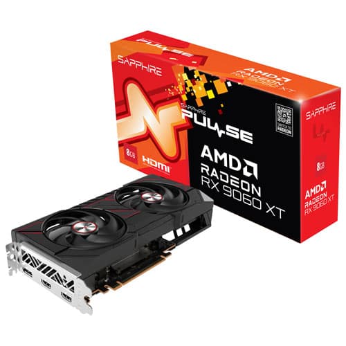 Sapphire Pulse AMD Radeon RX 9060 XT 8GB GDDR6 Video Card