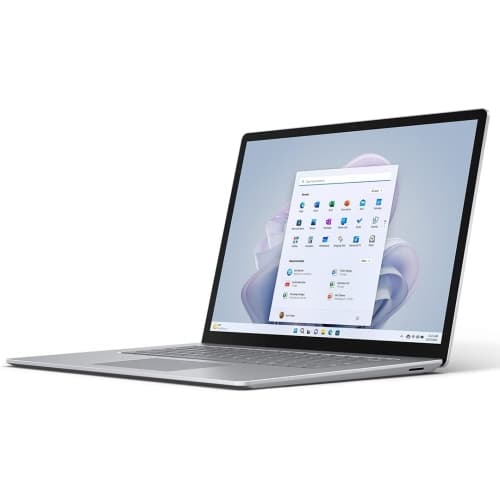 Open Box - Microsoft Surface Laptop 5 (2022): 15" Touchscreen Laptop (Intel Core i7/16GB RAM/512GB SSD/Windows 11 Home) Platinum - French Keyboard