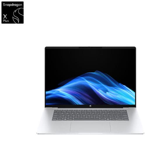 HP OmniBook 5 16" OLED Copilot+ PC Laptop - Glacier Silver (Snapdragon X Plus/32GB RAM/1TB SSD/Windows 11)