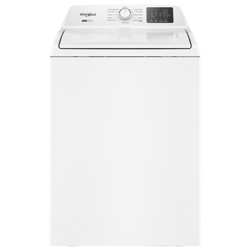 Whirlpool (WTW4107SW) 4.8 Cu. Ft. (IEC) High Efficiency Top Load Washer with Steam - White