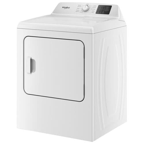Whirlpool 7.0 Cu. Ft. Front Loading Electric Dryer with Adaptive Dry (YWED4105SW) - White