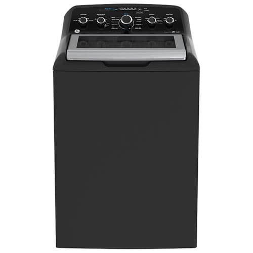 GE 4.9 Cu. Ft. (IEC) Top Load Agitator Washer with SaniFresh and Steam - Energy Star (GTW491BMRDG) - Diamond Grey