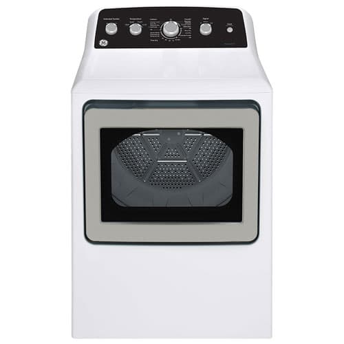 GE 7.2 Cu. Ft. Top Load Electric Dryer with SaniFresh and Sensor Dry (GTD49EBMRWS) - White
