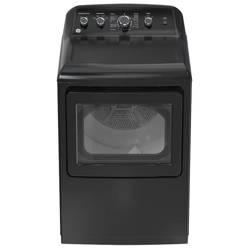 GE 7.2 Cu. Ft. Top Load Electric Dryer with SaniFresh Cycle (GTD49EBMRDG) - Diamond Grey