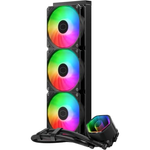 Cooler Master MasterLiquid 360 Core II ARGB CPU AIO Liquid Cooler (Black) (MLW-D36M-A18PA-R1)