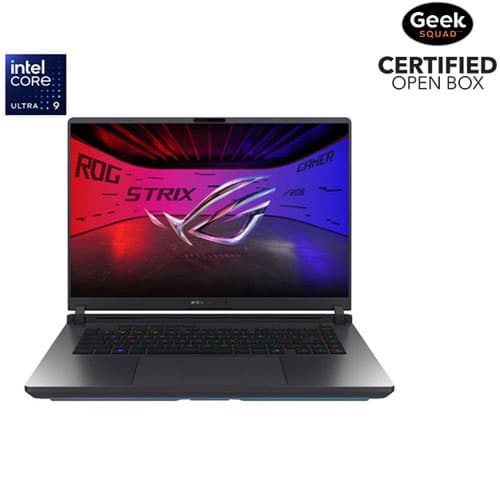 Open Box - ASUS ROG Strix 16" Gaming Laptop -Eclipse Grey (Intel Core Ultra 9 275HX/32GB RAM/1TB SSD/RTX 5060)