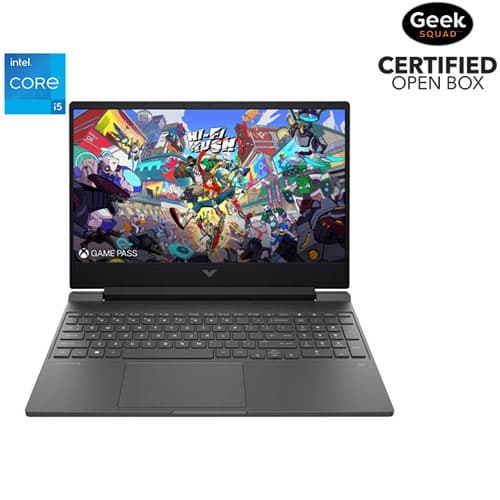 Open Box - HP Victus 15.6" 144Hz Gaming Laptop - Intel Core i5-13420H - 16GB DDR4 - 512GB SSD - RTX 4050 - Windows 11 Home - Mica Silver