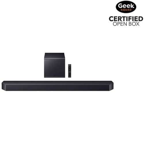 Open Box - Samsung HW-Q900F/ZC 546-Watt 7.1.2 Channel Sound Bar with Wireless Subwoofer