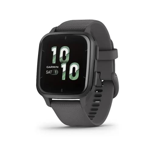 Refurbished (Good) Garmin Venu SQ2 GPS 40MM Smartwatch Activity tracker - Slate and Shadow Gray (010-02701-00)