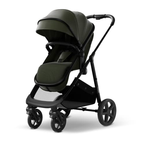 Mompush Wiz 2 in 1 Baby Stroller – Convertible Newborn to Toddler Stroller, Infant Pramette Mode, One-Hand Fold, Reversible Seat, UPF 50+ Canopy