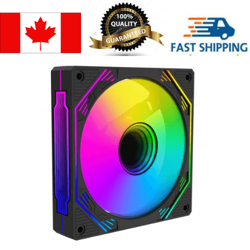 120mmX120mm ARGB Case Fan (Model: 4RS-1200)
