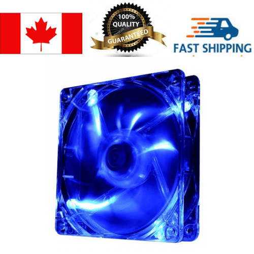 80mmX80mm Fan with 4 Blue Light (Case)