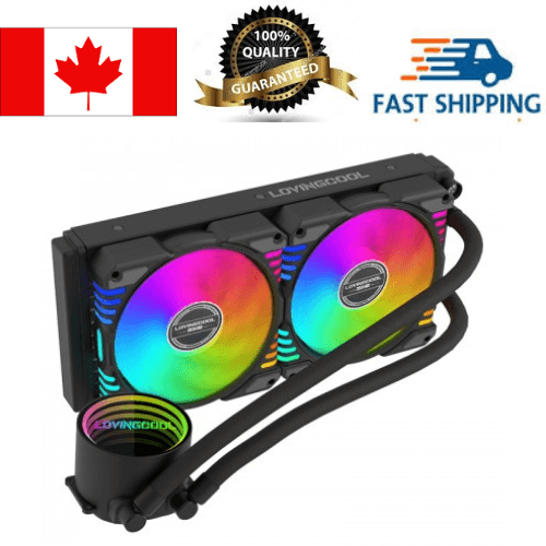 LC-B240-D 240mm ARGB Liquid Cooler (Black)