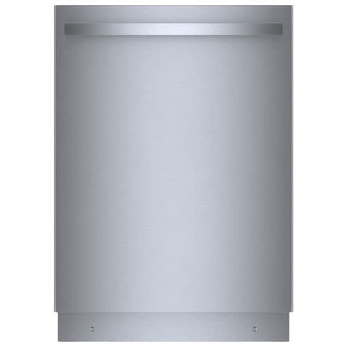 Bosch 800 Series 24" 42dB Crystal Dry PowerControl Spray Arm Flexible 3rd Rack Dishwasher-Energy Star (SHX78CC5UC)-SS