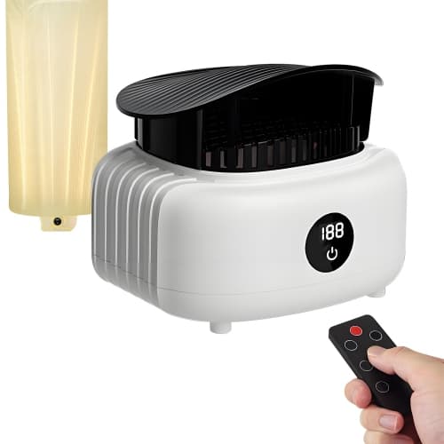 3-in-1 Foldable Air Dryer Household Small Portable Clothes Dryer Shoe Dryer Warmer With Timer Digital Display