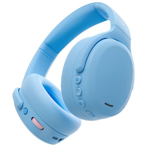 Skullcandy Crusher ANC 2 Over-Ear Noise Cancelling Bluetooth Headphones - Preppy Blue